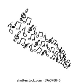 symbols of play music icon, vector illustraction design image