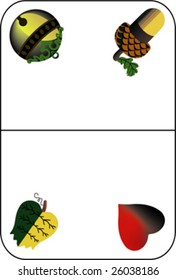 symbols of playing cards