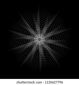 Symbols of sacred geometry, depict fundamental aspects of space and time.Flower of life symbol variations