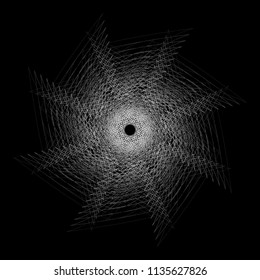 Symbols of sacred geometry, depict fundamental aspects of space and time.Flower of life symbol variations