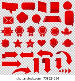 Symbols Set, Vector Illustration
