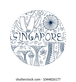 Singapore Skyline Stock Illustrations, Images & Vectors | Shutterstock