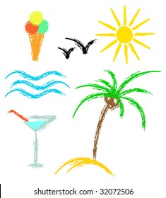 Symbols of summer