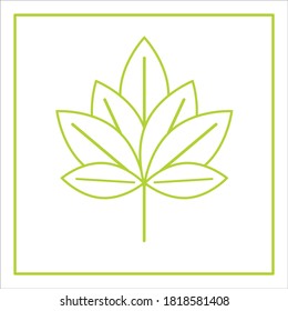 Symbols for warning signs, appeals in the form of pictures of animals, fruit and symbols