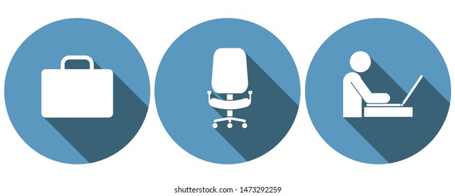 Symbols for workplace and office