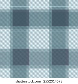 Symmetric big stripes plaid pattern