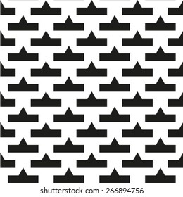 Symmetric black and white vector backdrop.