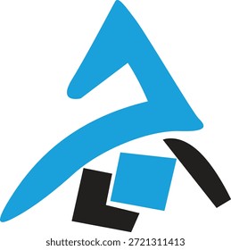 Logotipo de Vector completo de color de diseño simétrico con centro de arte abstracto creativo hermosa Imagen limpia. 