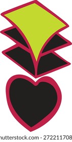 Logotipo de Vector completo de color de diseño simétrico con centro de arte abstracto creativo hermosa Imagen limpia. 