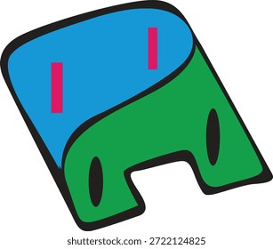 Logotipo vetor completo de cor de design simétrico com arte abstrata central criativa bela imagem limpa. 