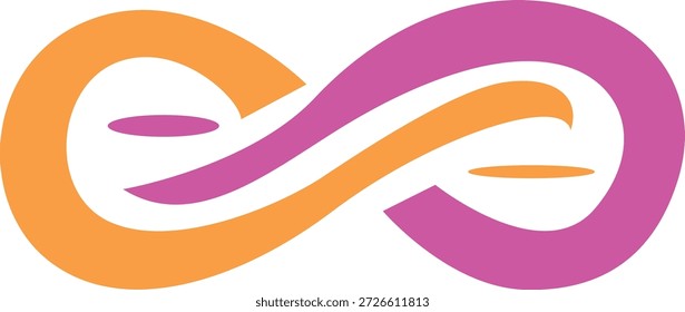 Logotipo vetor completo de cor de design simétrico com arte abstrata central criativa bela imagem limpa. 