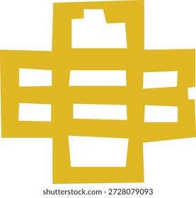 Symmetric design colour full vector logo with centre abstract art creative beautiful clean image. 