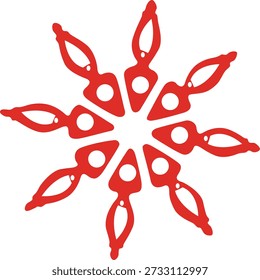 Design simétrico cor vetor logotipo completo com centro de arte abstrata criativa bela imagem limpa. 