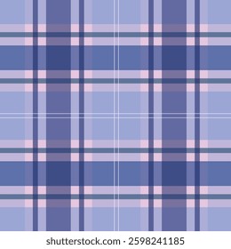 Symmetric double stripe plaid pattern. Vector