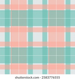 Symmetric new classic plaid pattern