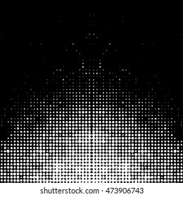 symmetrical Abstract halftone background