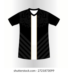 SYMMETRICAL ABSTRACT PATTERNS COMBINE TRADITIONAL AND MODERN ELEMENTS THAT ARE IDENTICAL BUT MIRRORED, CREATING SYMMETRY