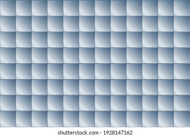 Fondo simétrico de azulejos azules en cuadrados.