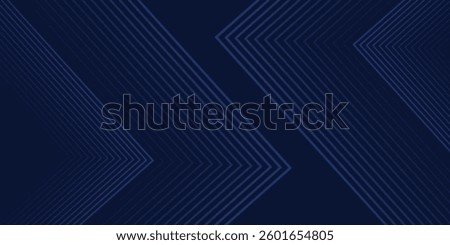 Symmetrical Chevron Lines Gradient Background in Dark Navy Blue with Subtle Light Blue Tones Creating a Sophisticated and Modern Geometric Pattern
