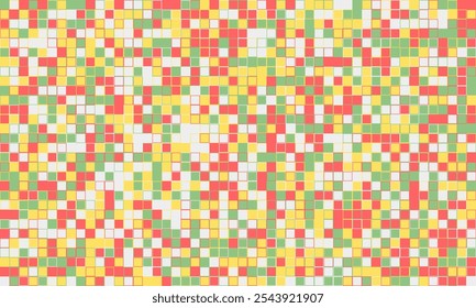 Symmetrical cube design with soft colours. Perfect for contemporary textiles, repeat prints, and ornate backgrounds, adding a touch of visual simplicity.
