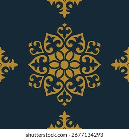Symmetrical geometric seamless pattern design