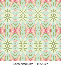 symmetrical geometric seamless pattern. Design element for art. 