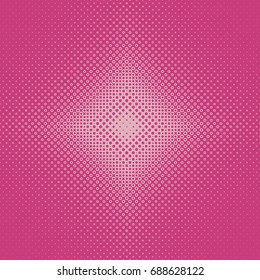 Symmetrical geometrical halftone circle pattern background - vector illustration