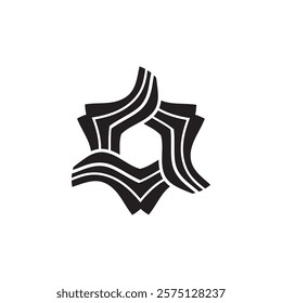 A symmetrical, intricate pattern that creates a sense of unity and balance. It represents interconnectedness and collaboration. Well-suited for community organizations, social enterprises, and network