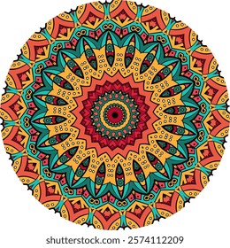 Symmetrical Mandala Perfect for Meditation