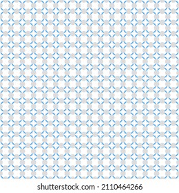 Symmetrical seamless pattern with a gently blue and white color, suitable for wrapping paper, web backgrounds, covers, cards, wallpaper, tiles, textiles