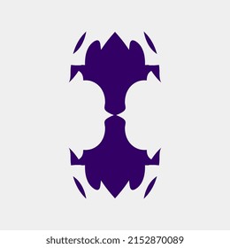 symmetrical and unique pattern illustration vector for decoration