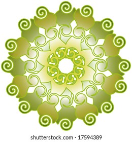 Symmetrical Vector Ornament