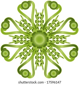 Symmetrical Vector Ornament