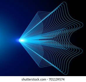 Symmetry Curve Background