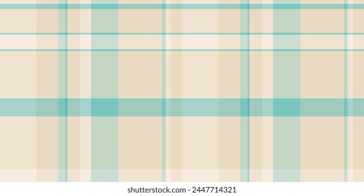 Symmetry texture vector pattern, pano fabric plaid textile. Mat seamless background tartan check in light and pastel color.