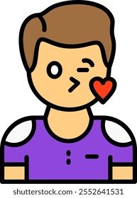 Sympathy Filled Style Icon Design