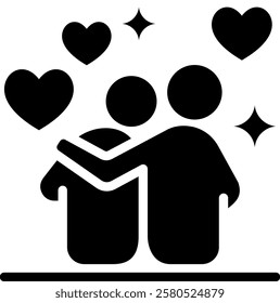 Sympathy Icon Element For Design