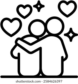 Sympathy Icon Element For Design