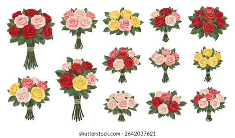 A Symphony of Blooms Exploring the Art of Rose Flower Bouquet Arrangements and Styles