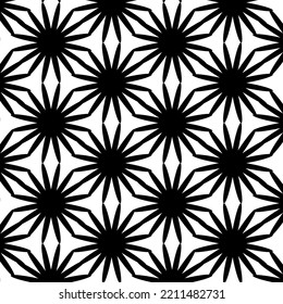 Symple graphic pattern with black and white forms. Great element for your design.