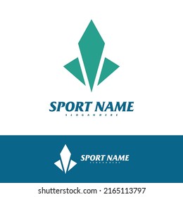 Symple Squid logo design vector template, Squid logo concepts illustration.