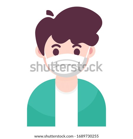 Symptoms of CORONAVIRUS(COVID-19). Vector illustrations