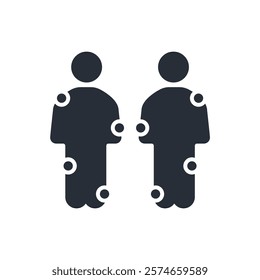 symptoms icon. vector.Editable stroke.linear style sign for use web design,logo.Symbol illustration.