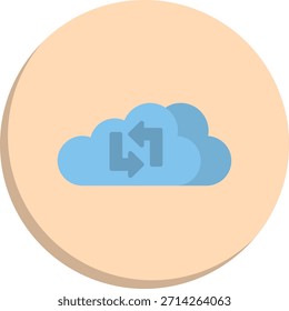 Syn Flat Circle Style Icon