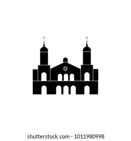 synagogue icon. Element of religious culture icon. Premium quality graphic design icon. Signs, outline symbols collection icon for websites, web design, mobile app on white background