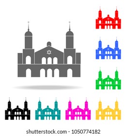 synagogue icon. Elements of religion multi colored icons. Premium quality graphic design icon. Simple icon for websites, web design, mobile app, info graphics on white background