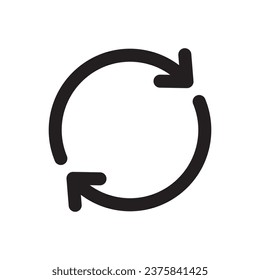 Sync Icon Sign Symbol Vector