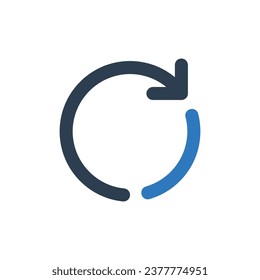 Sync Icon Sign Symbol Vector