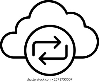 Sync Icon Symbol Art Sign