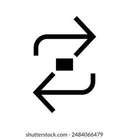 Sync Icon Vector Symbol Design Illustration